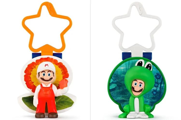 Super Mario Galaxy Movie Happy Meal 2026 Hanger Figures