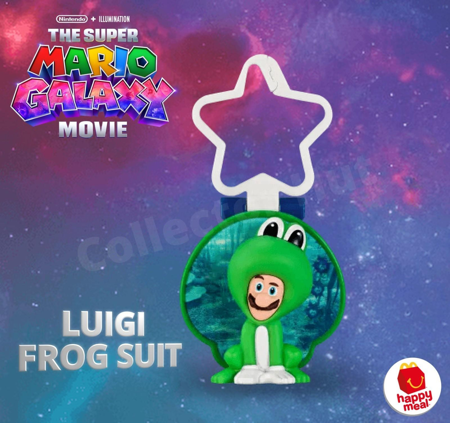 Super Mario Galaxy Movie Happy Meal 2026 Hanger Figures