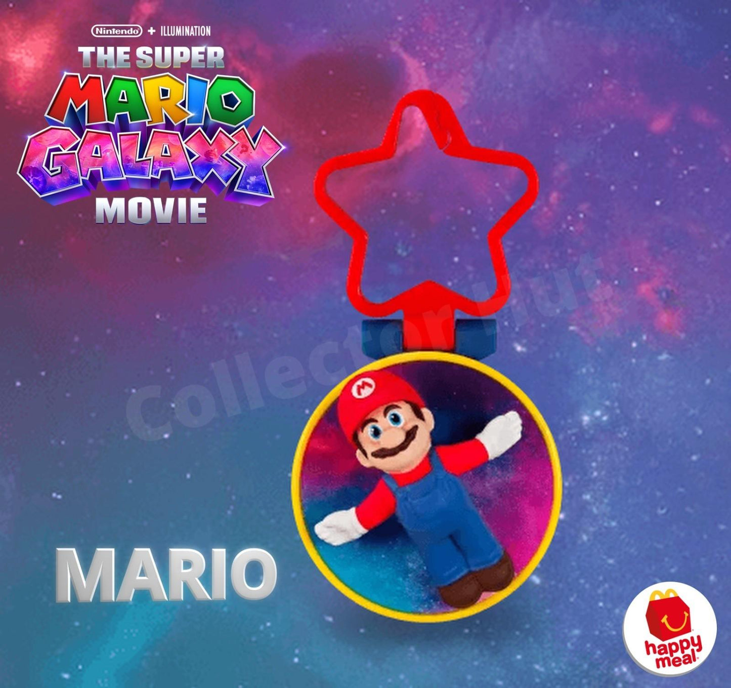 Super Mario Galaxy Movie Happy Meal 2026 Hanger Figures