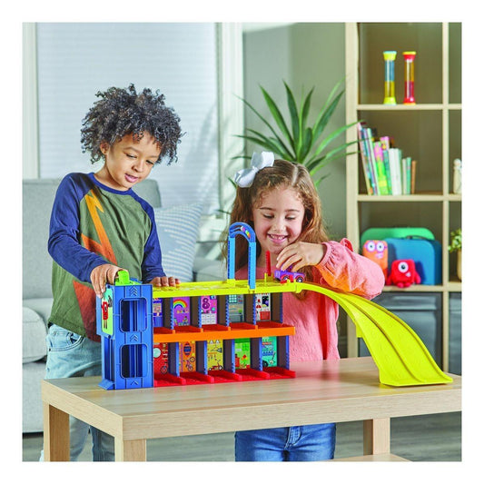 Numberblocks Counting Car Garage for Mini Vehicles