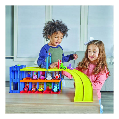 Numberblocks Counting Car Garage for Mini Vehicles