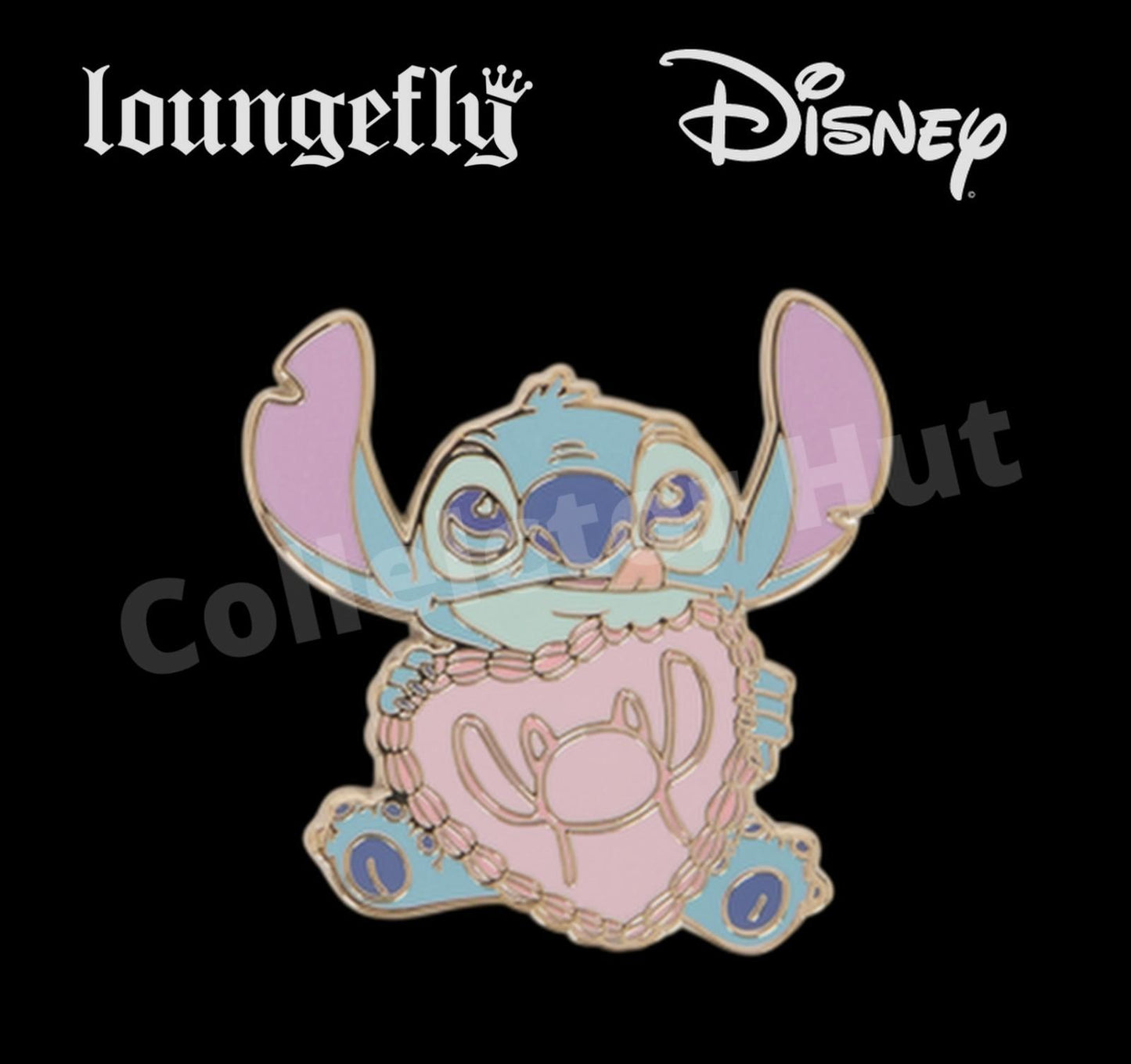 Disney Lilo and Stitch angel hearts mystery loungefly pin