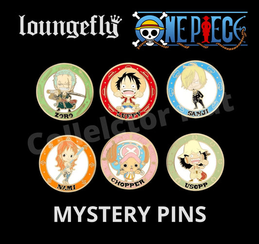Loungefly One Piece Chibi Mystery Pins (IDENTIFIED)