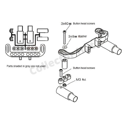 RC Car Truck Exhaust Decoration Kit 1/10 1:10 Scale Models (1:12/1:8)
