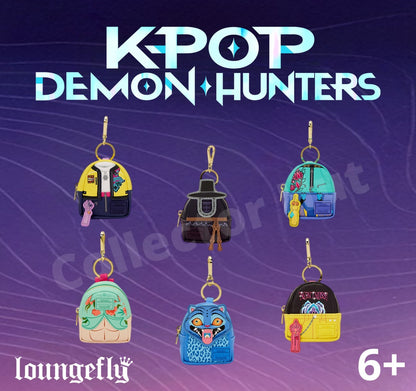 Loungefly K-Pop Demon Hunters Bag Charms Keyrings (IDENTIFIED)