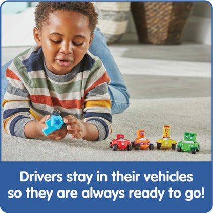 Numberblocks Vehicle Sets Educational Mathematics Toys CBeebies