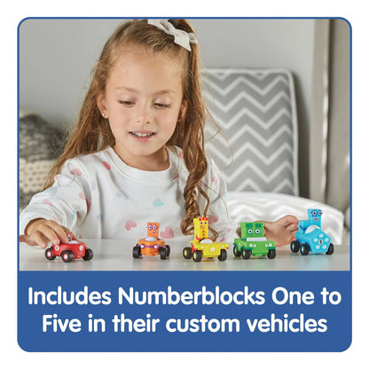 Numberblocks Vehicle Sets Educational Mathematics Toys CBeebies
