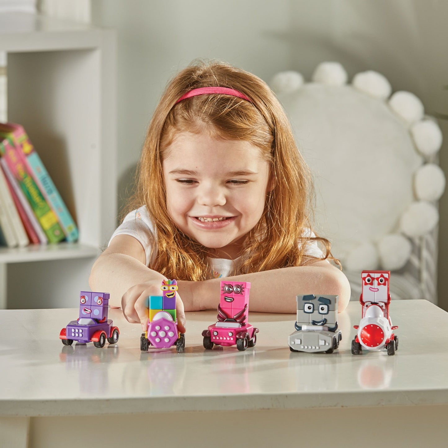 Numberblocks Vehicle Sets Educational Mathematics Toys CBeebies