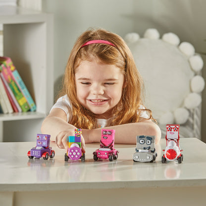Numberblocks Vehicle Sets Educational Mathematics Toys CBeebies