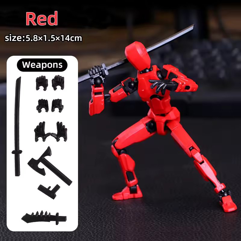 Shapeshift Robots Constructable Posable Action Figures for Art & Build Play