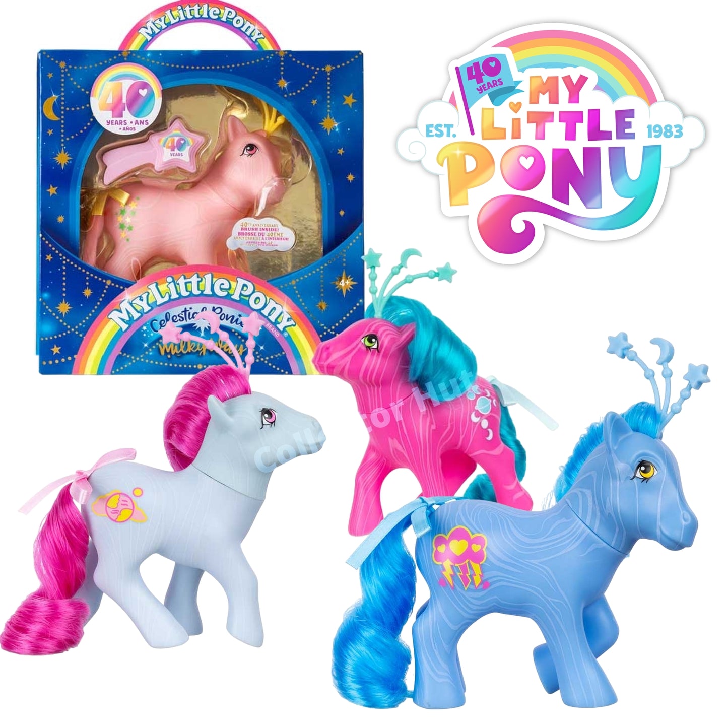 My Little Pony Celestial Ponies 40th Anniversary Dolls