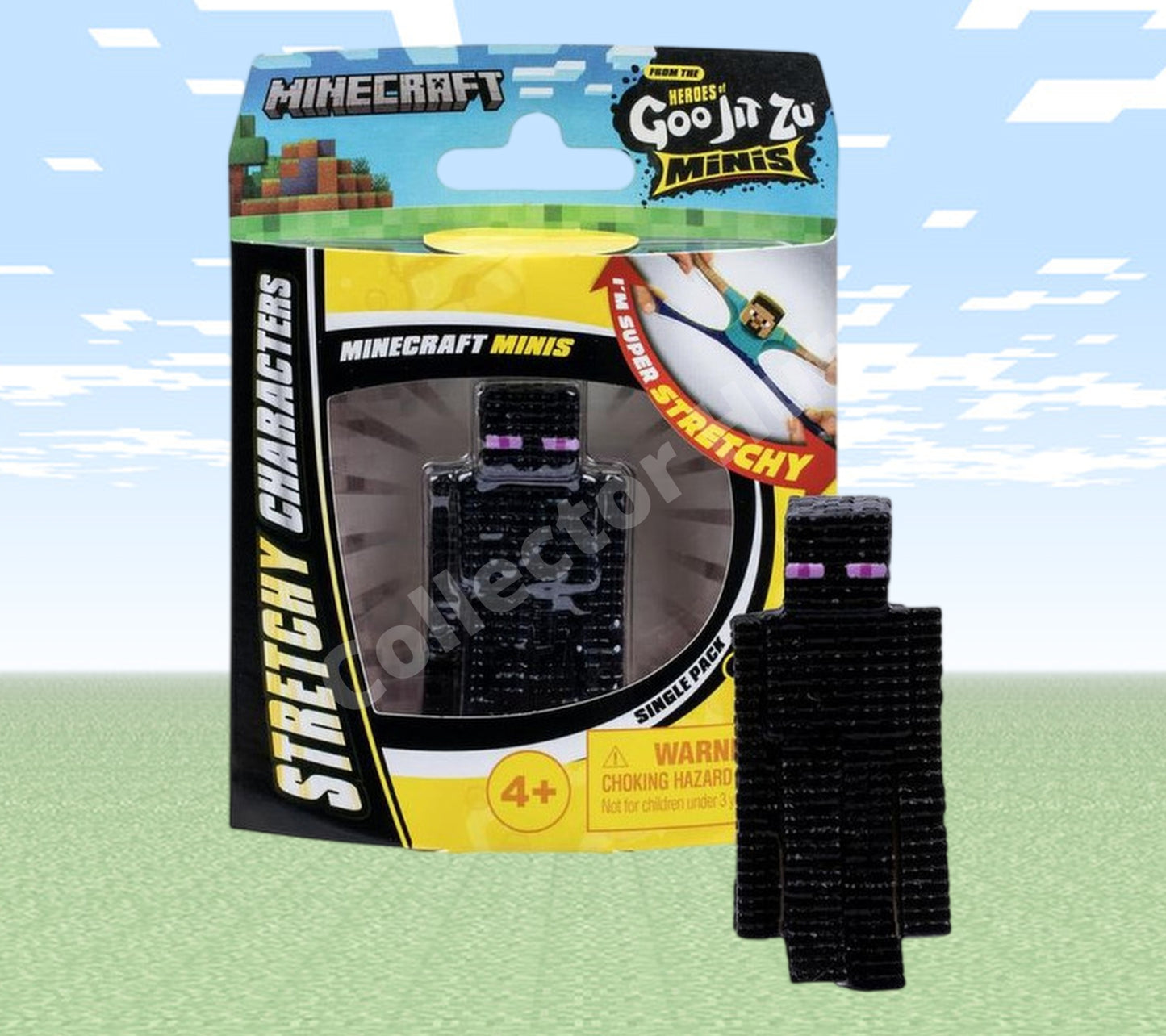 Heroes of Goo Jit Zu Minis Minecraft Stretchy Sensory Toys to Collect!