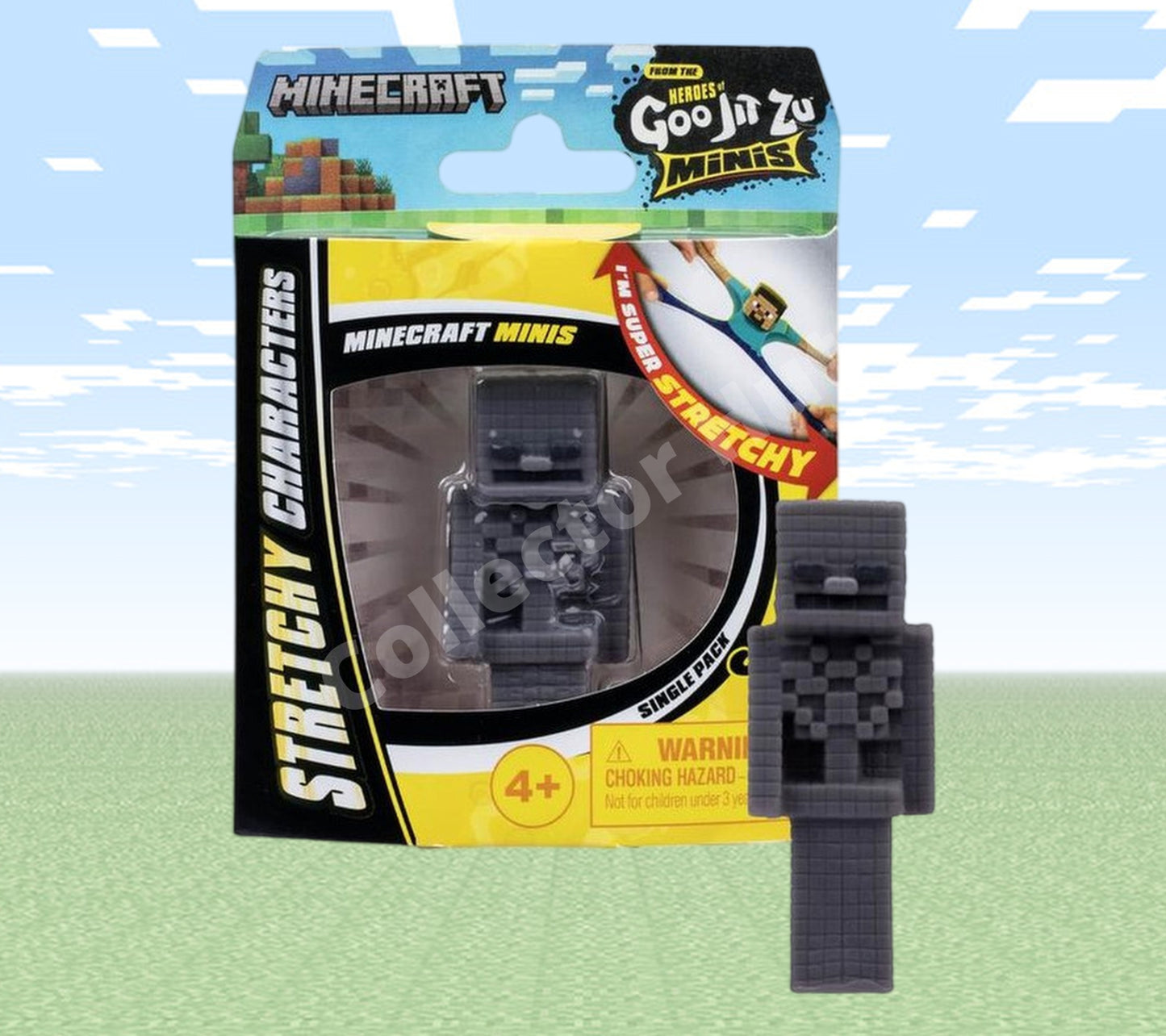 Heroes of Goo Jit Zu Minis Minecraft Stretchy Sensory Toys to Collect!