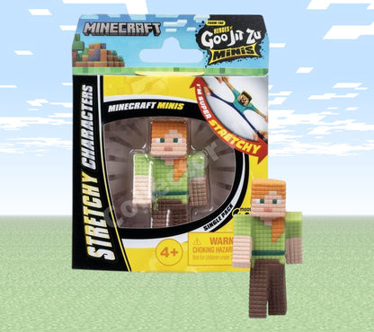 Heroes of Goo Jit Zu Minis Minecraft Stretchy Sensory Toys to Collect!