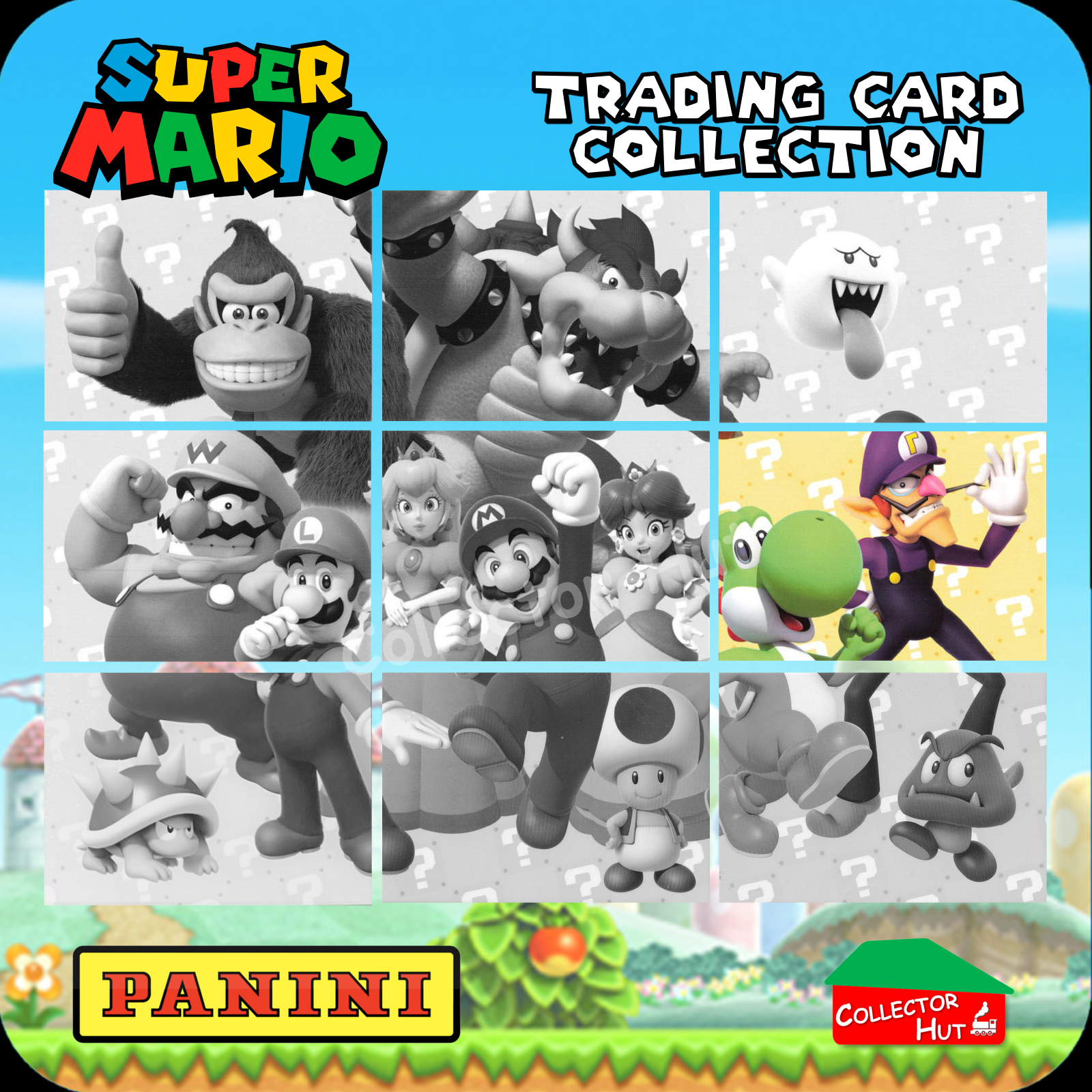PANINI Super Mario PUZZLE & LIMITED EDITION Trading Cards Choose Your Card!