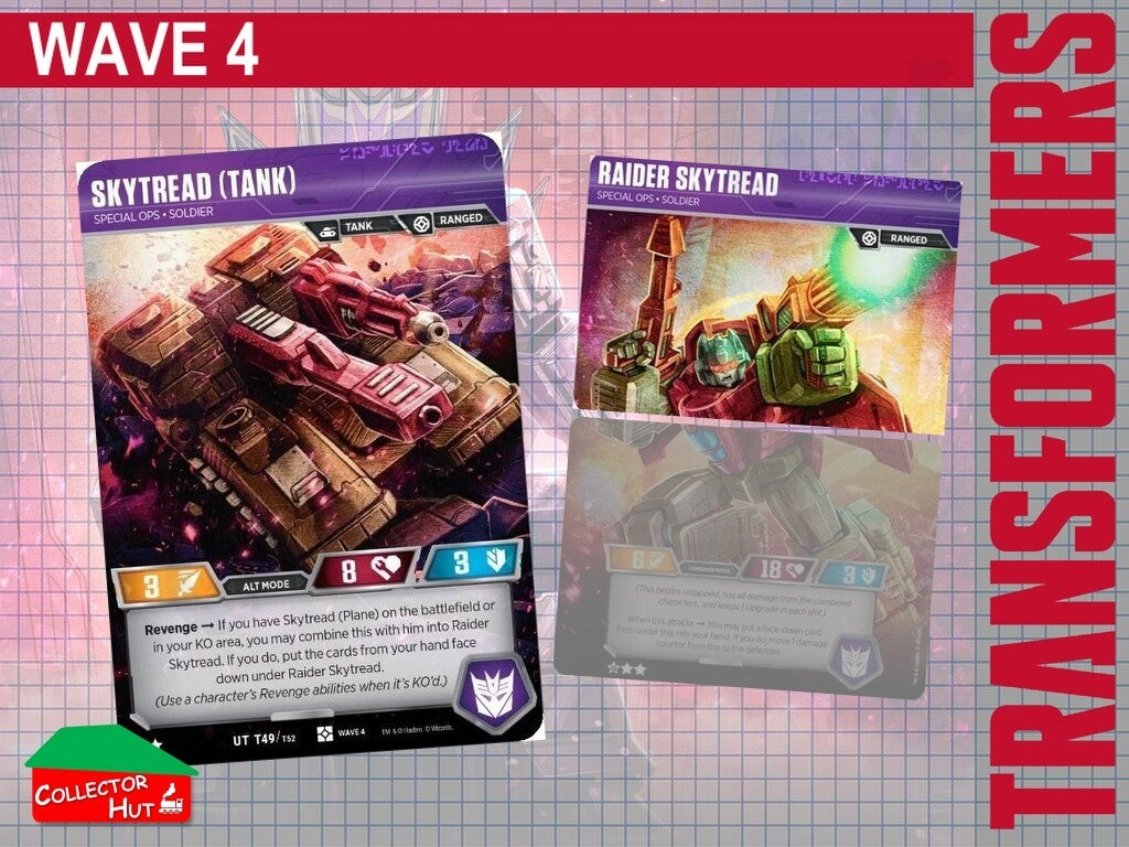 Transformers TCG CHARACTER Trading Cards All Waves