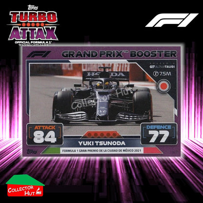 Topps Turbo Attax Formula 1 F1 2022 PINK GREEN RED Parallel Cards