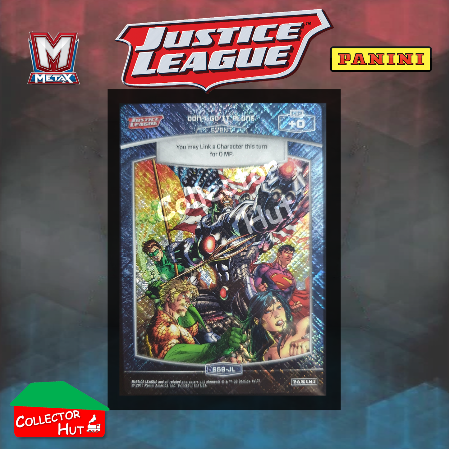 Panini MetaX DC Justice League Foil Cards S1-S72 Choose Your Card