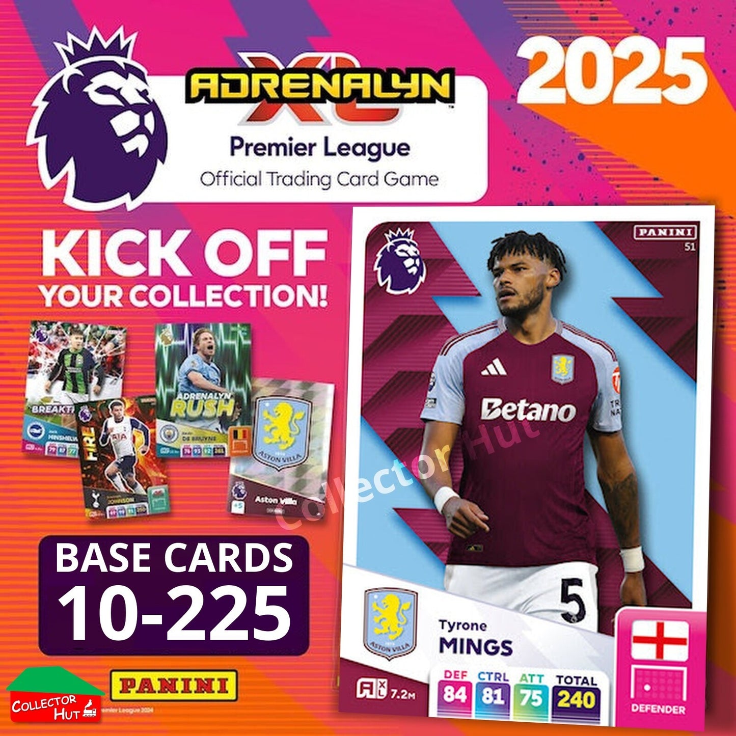 Panini Adrenalyn XL Premier League 2025 2024/25 Base & Foils #10-225
