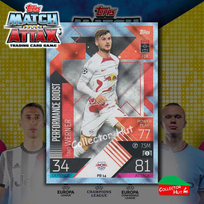 Topps Match Attax Extra 2022/23 Parallel CRYSTAL & EMERALD Cards YOU CHOOSE