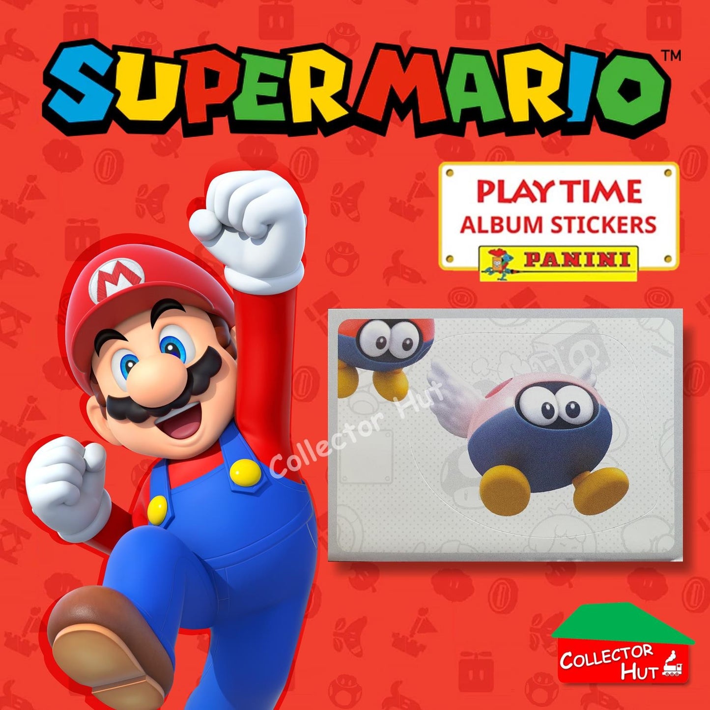 Panini Super Mario Playtime Sticker Collection Singles