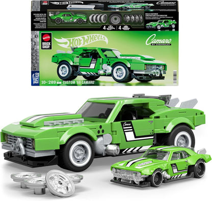 Mattel Brick Shop Hot Wheels SPEED Custom ’68 Camaro 1:32 Model Kit