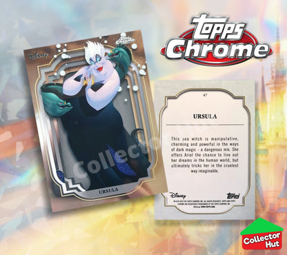 Disney Topps Chrome 2024 Base Cards 1-200 Pick Singles to Complete Your Set