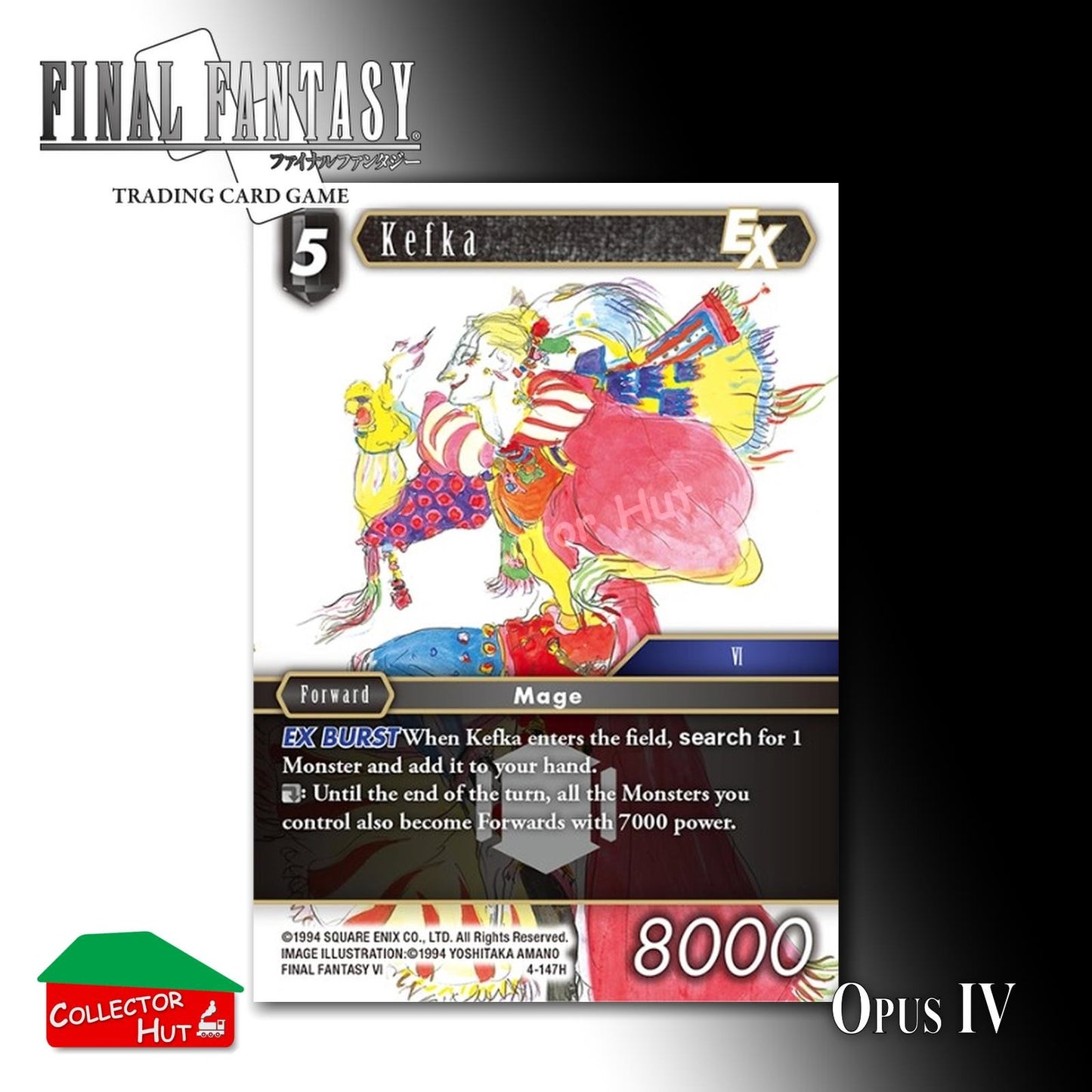 Final Fantasy Trading Card Game OPUS IV 4 FOIL CARDS You Choose