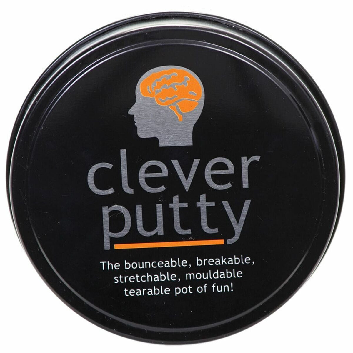 Clever Putty Sensory Slime Silver Mouldable Stretachable Stress Relief
