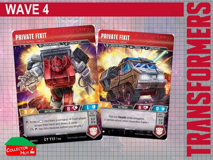Transformers TCG CHARACTER Trading Cards All Waves