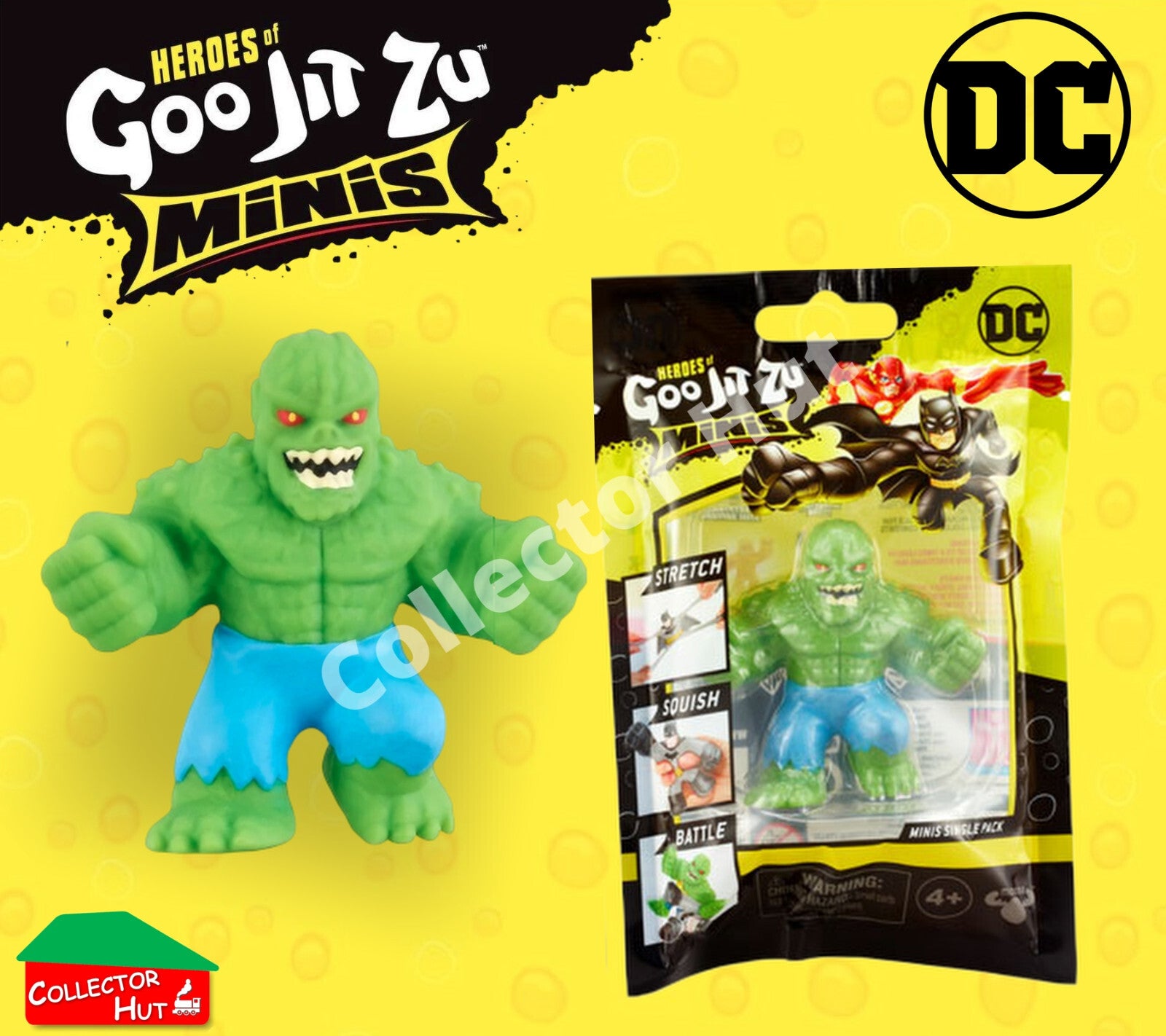 Heroes of Goo Jit Zu Minis DC Stretchy Sensory Toys to Collect!