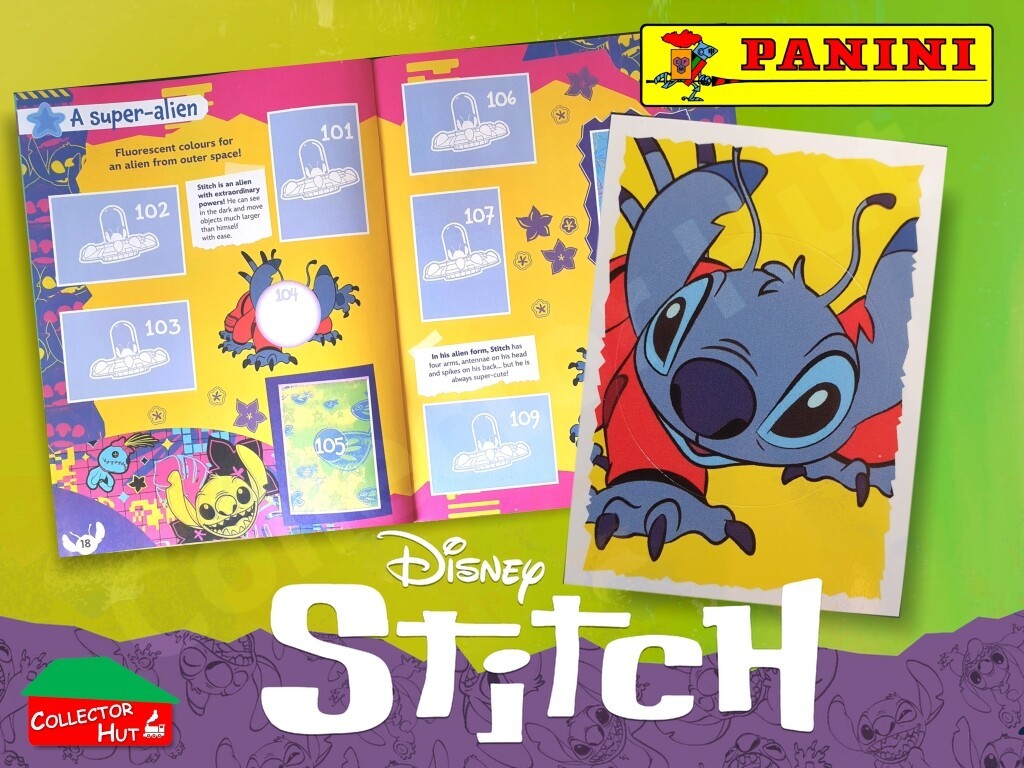 Panini Disney Stitch Single Stickers Lilo & Stitch 2024