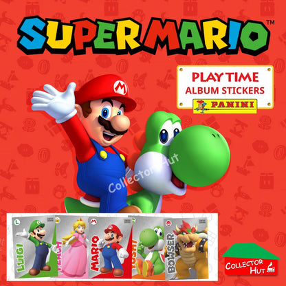 Panini Super Mario Playtime Limited Edition Cards & Parallel Stickers