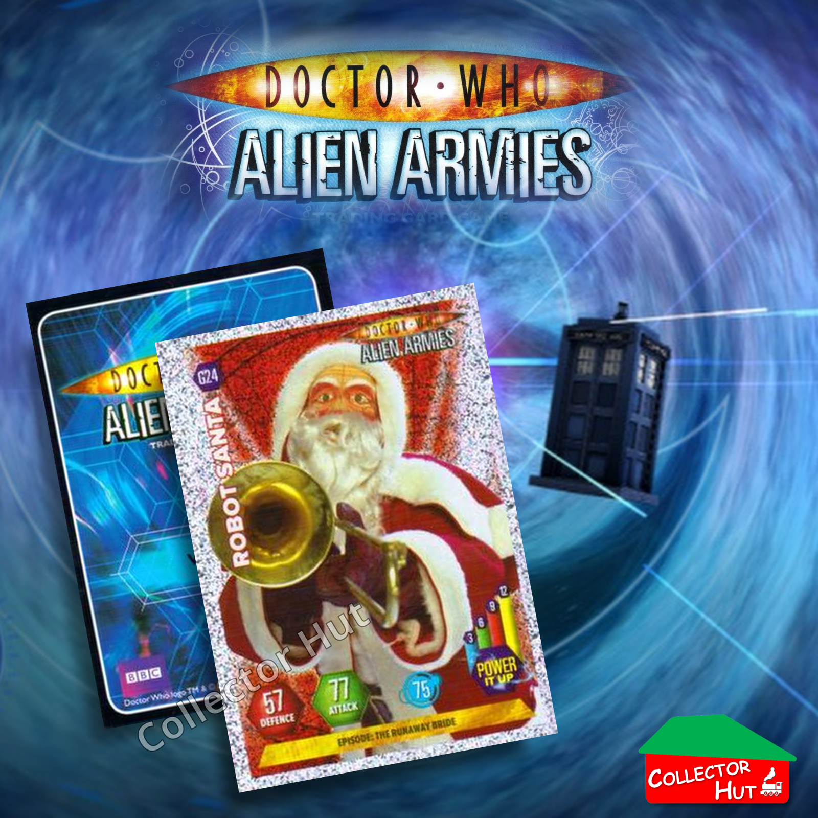 DOCTOR WHO Alien Armies Trading Cards Glitter Super Emboss Foil Cards