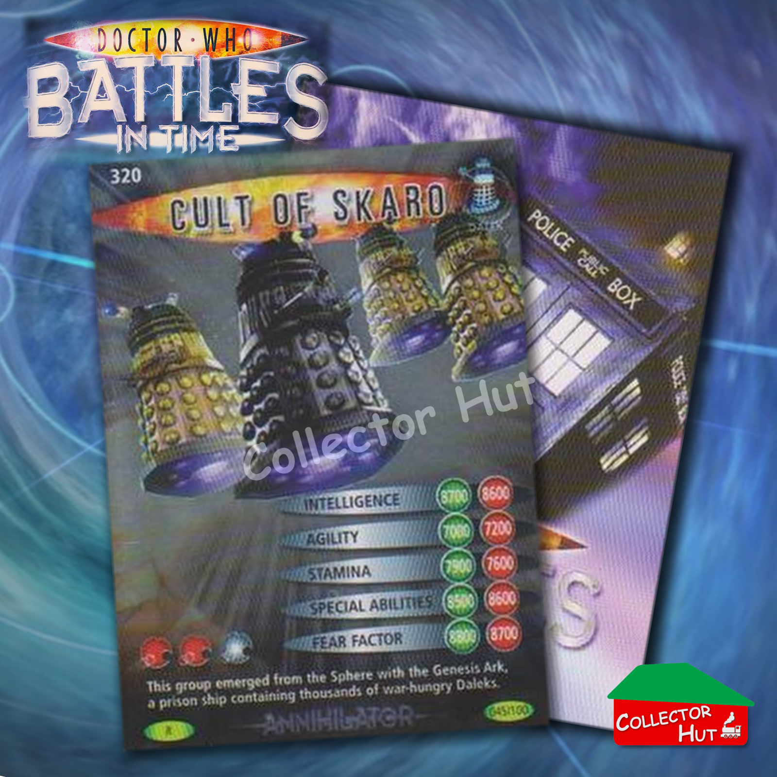 DOCTOR WHO Battles in Time #276-375 ANNIHILATOR RARE & COMMON Cards YOU CHOOSE