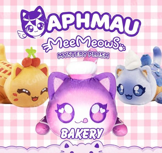Aphmau MeeMeows Mystery 6" Plush Toys BAKERY Identified You Choose