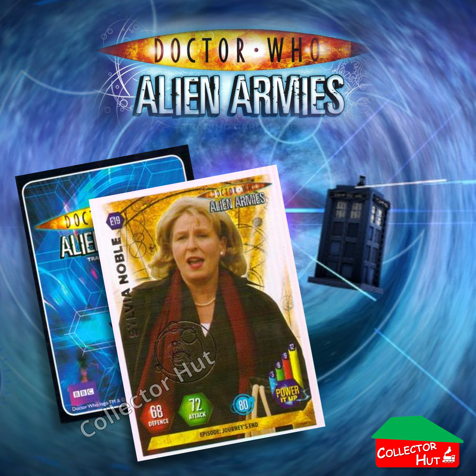 DOCTOR WHO Alien Armies Trading Cards Glitter Super Emboss Foil Cards
