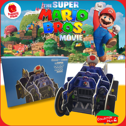 McDonald's Happy Meal Super Mario Bros Movie 2023 3D Build Kits