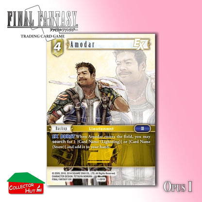 Final Fantasy Trading Card Game OPUS I Singles You Choose