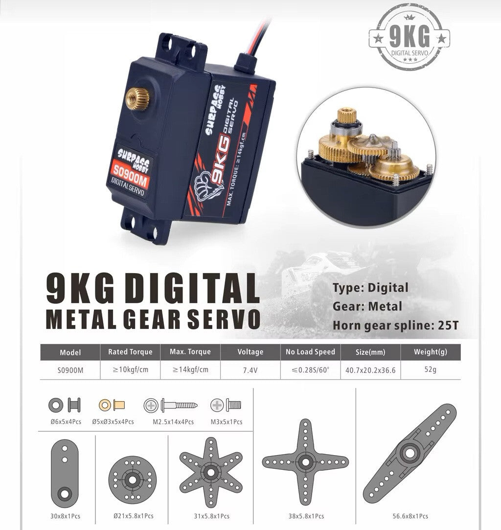 Digital RC Servos 17g 21g 25g 6KG 15KG 20KG JR JST 3 pin 5 pin