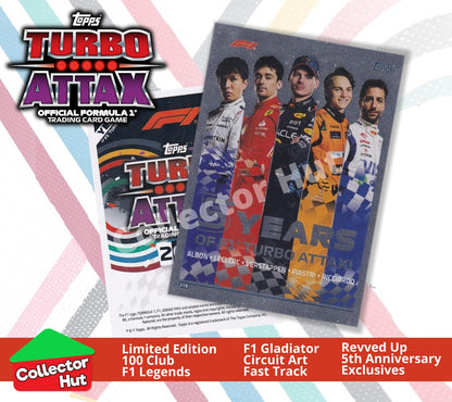 Topps Turbo Attax Formula 1 F1 2024 #313-344 RARE Limited Cards YOU CHOOSE