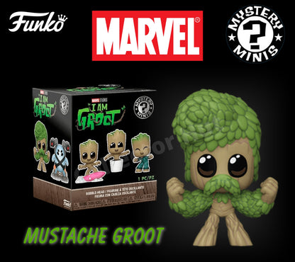 Funko Marvel Mystery Minis I am Groot Bobblehead Figures Guaridans of the Galaxy