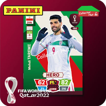 Panini Adrenalyn XL Qatar World Cup 2022 Trading Cards BASE SET #28-144