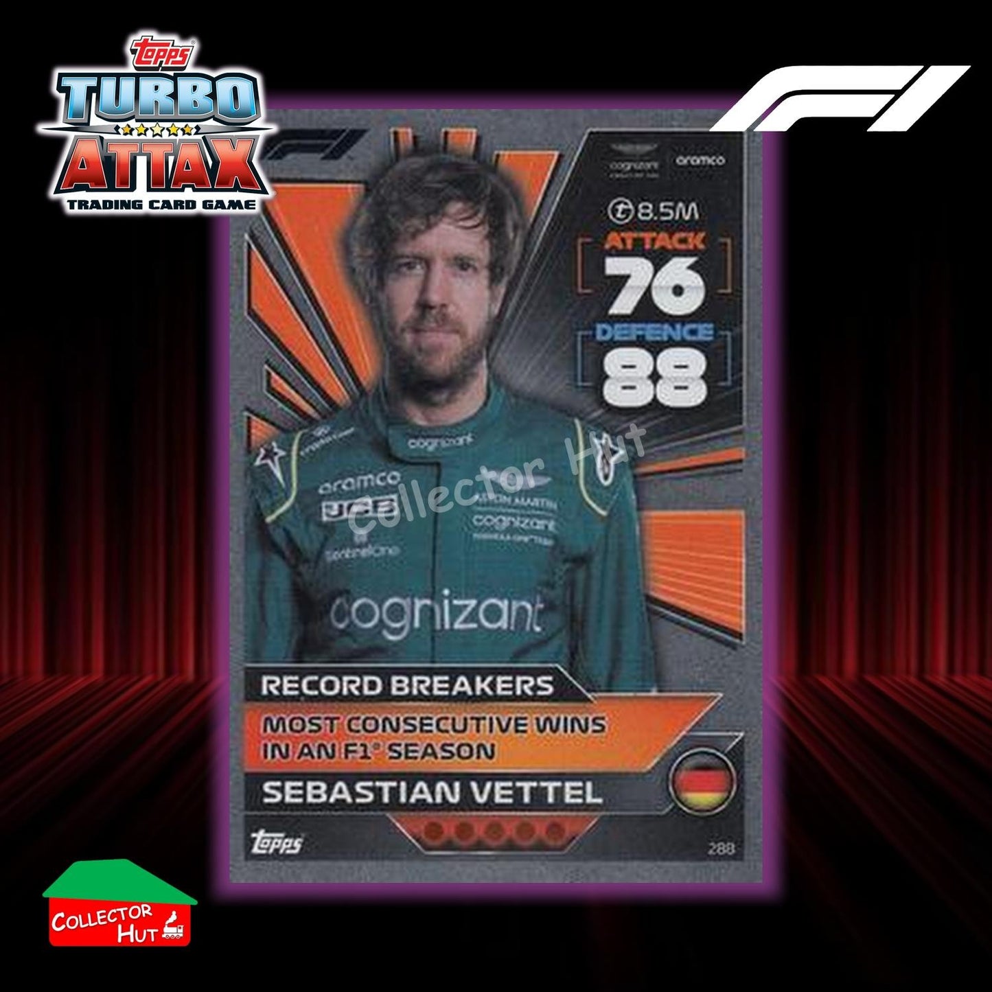 Topps Turbo Attax Formula 1 F1 2022 Limited Edition, 100 Club & Foil Cards