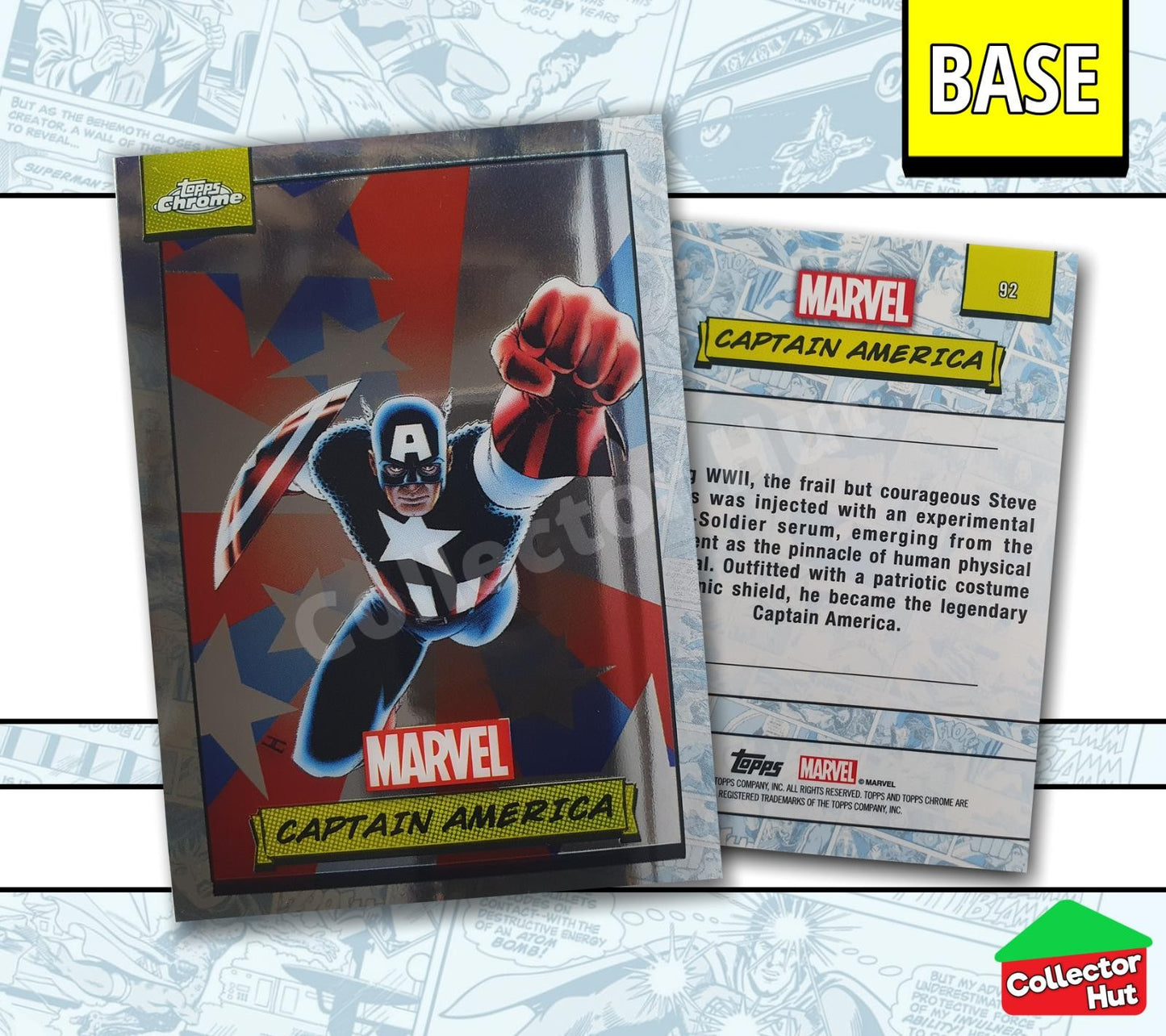 Marvel Topps Chrome 2024 Base Card Collection 1-150 YOU CHOOSE