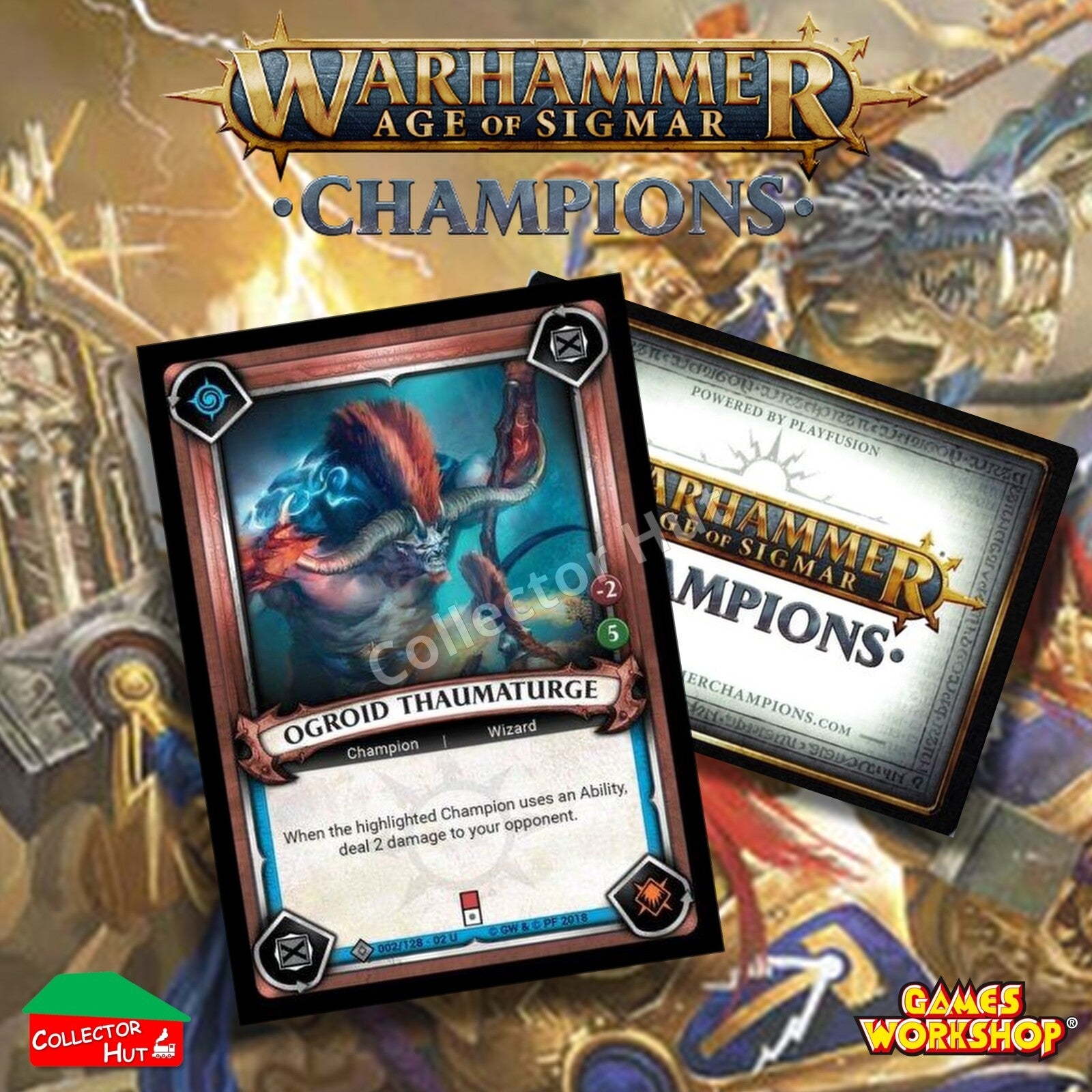 Warhammer Age of Sigmar: Champions Wave 2 ONSLAUGHT FOIL Cards CHOOSE SINGLES
