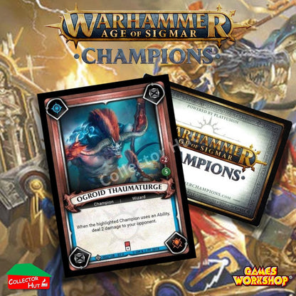 Warhammer Age of Sigmar: Champions Wave 2 ONSLAUGHT FOIL Cards CHOOSE SINGLES