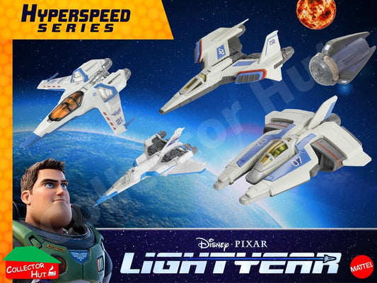 Disney Lightyear Mattel Hyperspeed Series Model Spaceships Action Figures