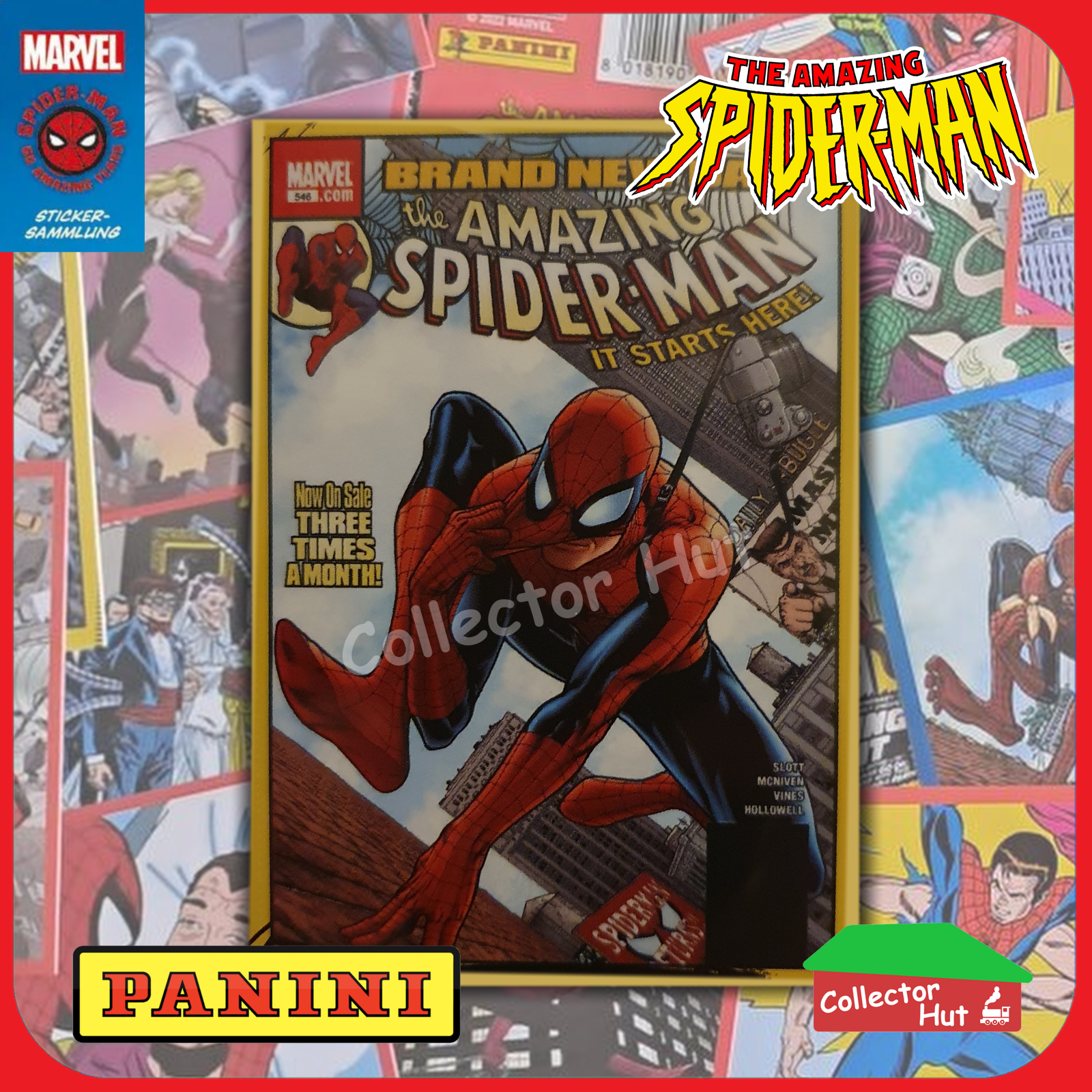 Panini The Amazing Spider-Man 60th Anniversary Trading Cards Singles 1-60