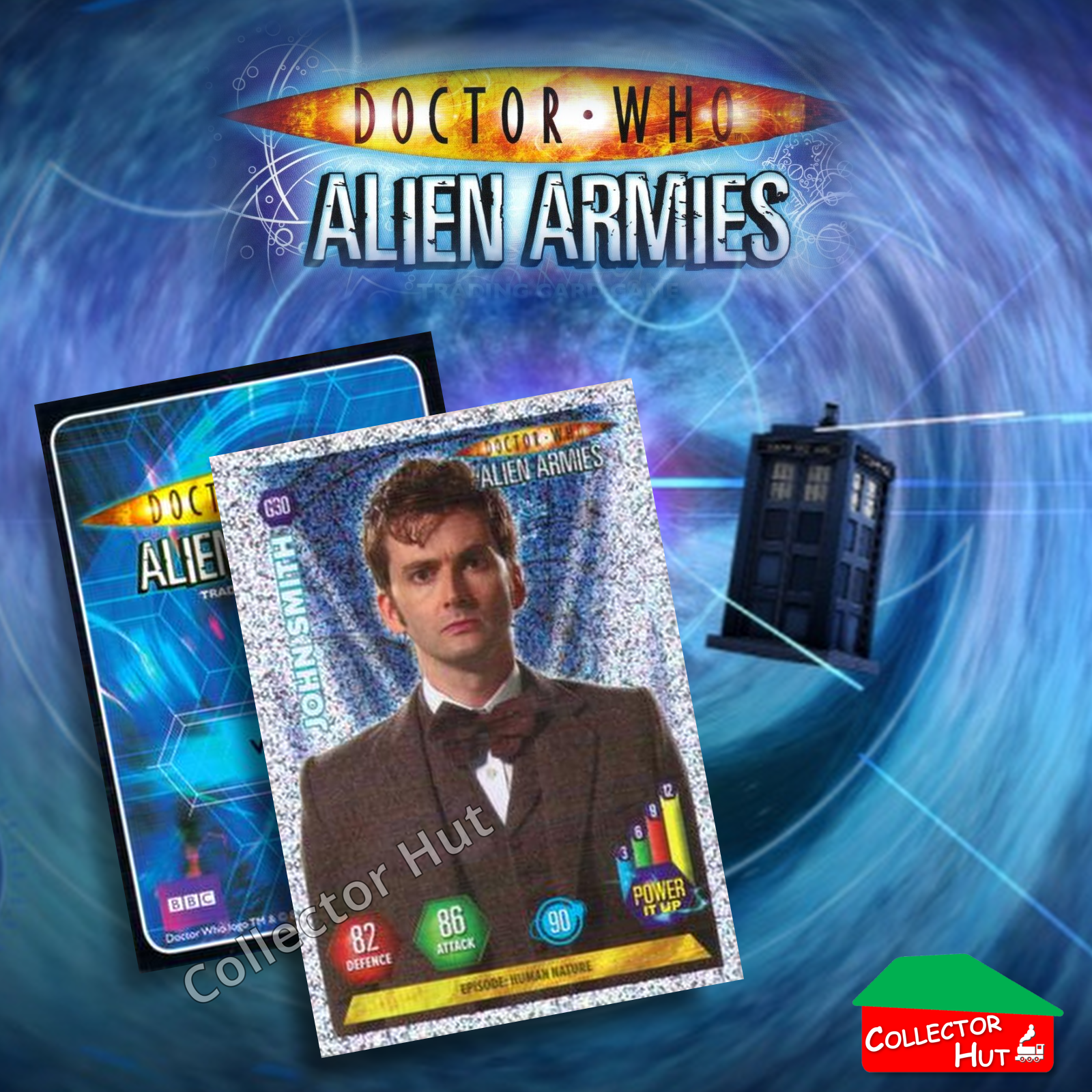 DOCTOR WHO Alien Armies Trading Cards Glitter Super Emboss Foil Cards